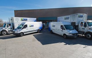 Xpresshred shredding services trucks